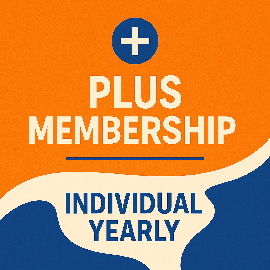 Plus Membership - Individual Yearly Plus Membership - Individual Yearly