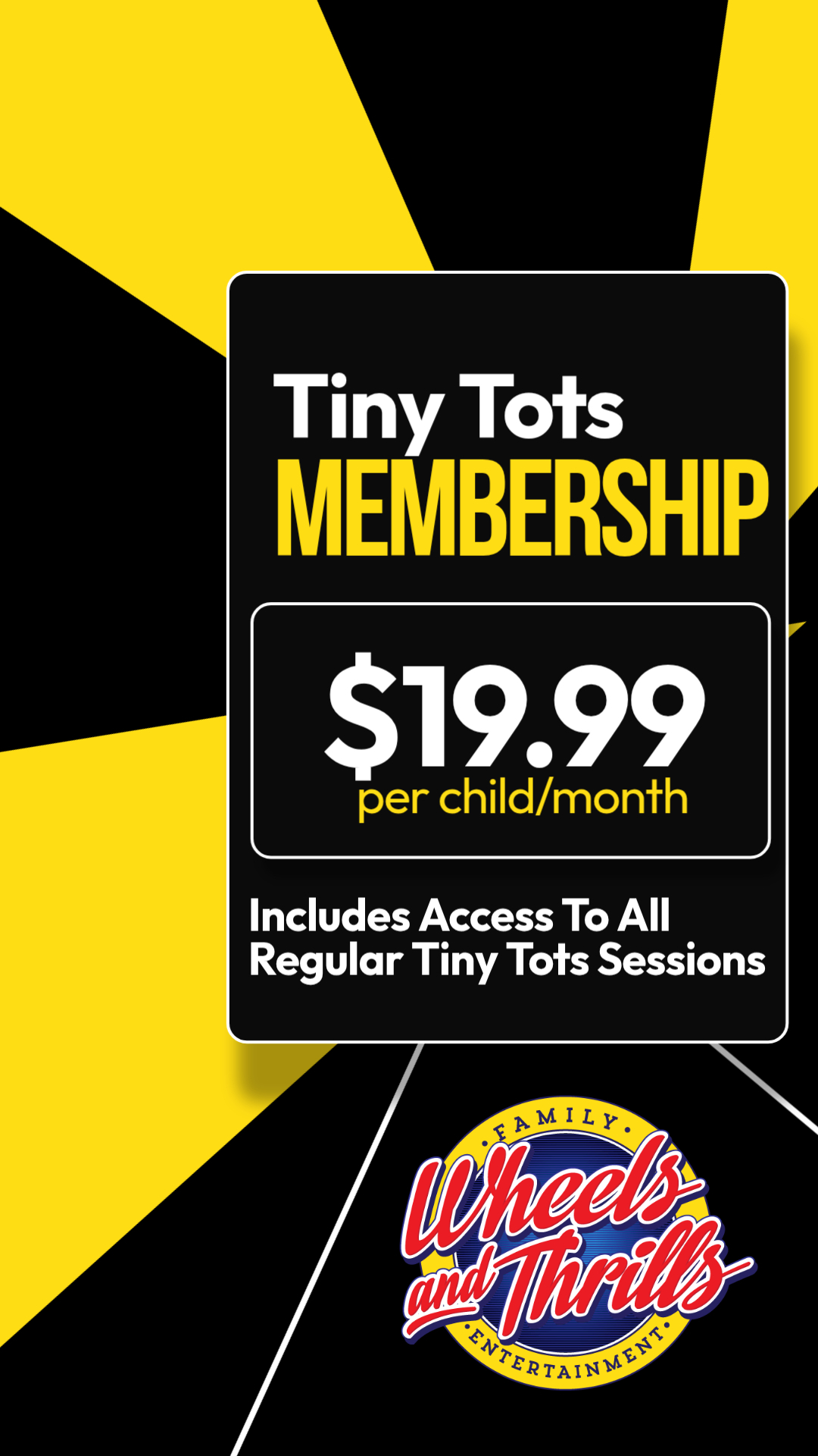 Tiny Tots Adventure Membership