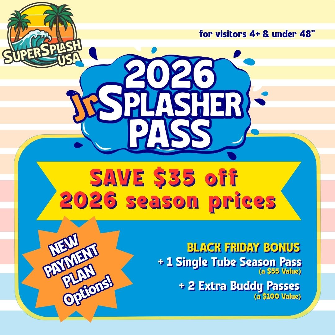 2026 Junior Splasher Season Pass