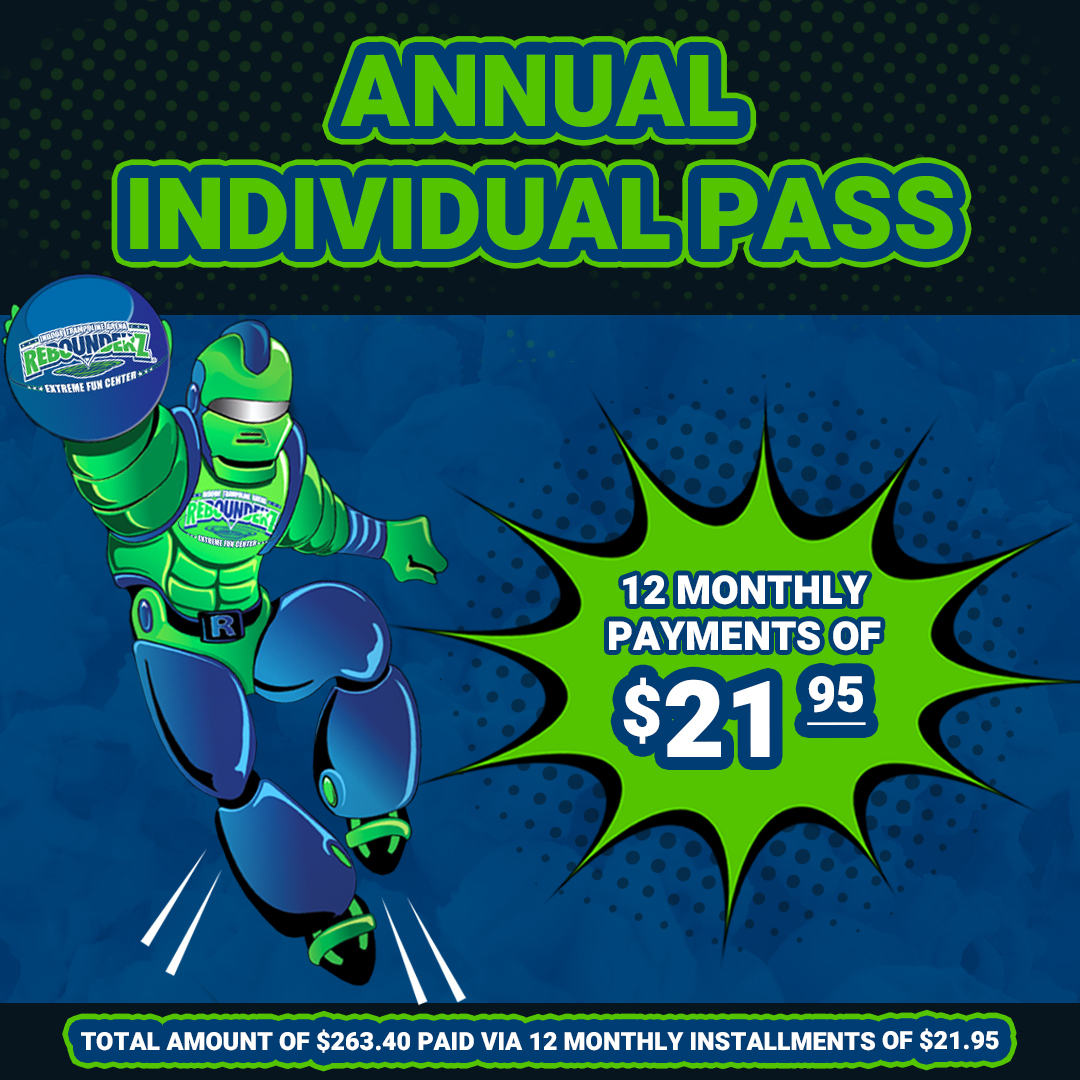 Annual Individual Pass (Min 12 Monthly Payments)