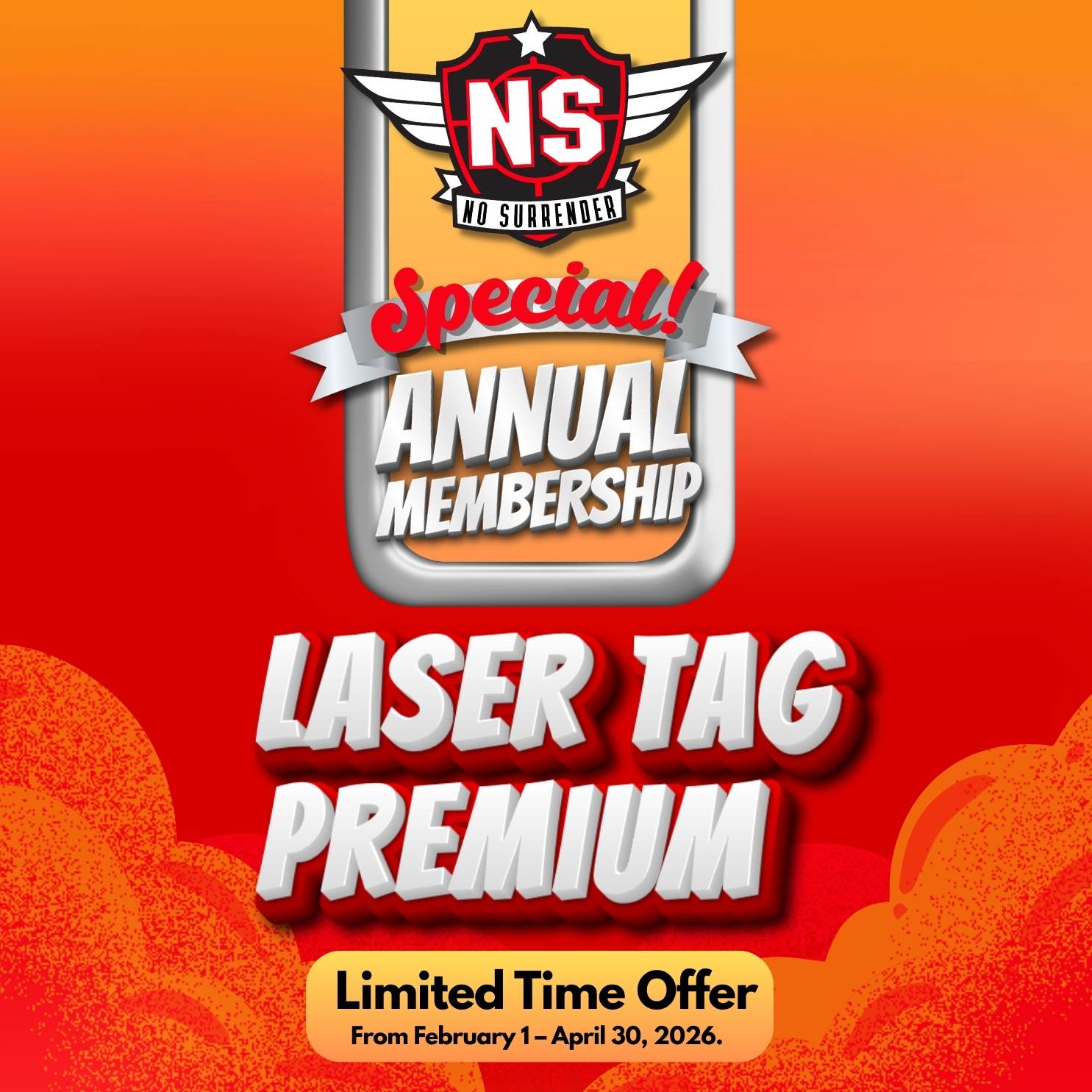 Annual Premium Laser Tag Membership