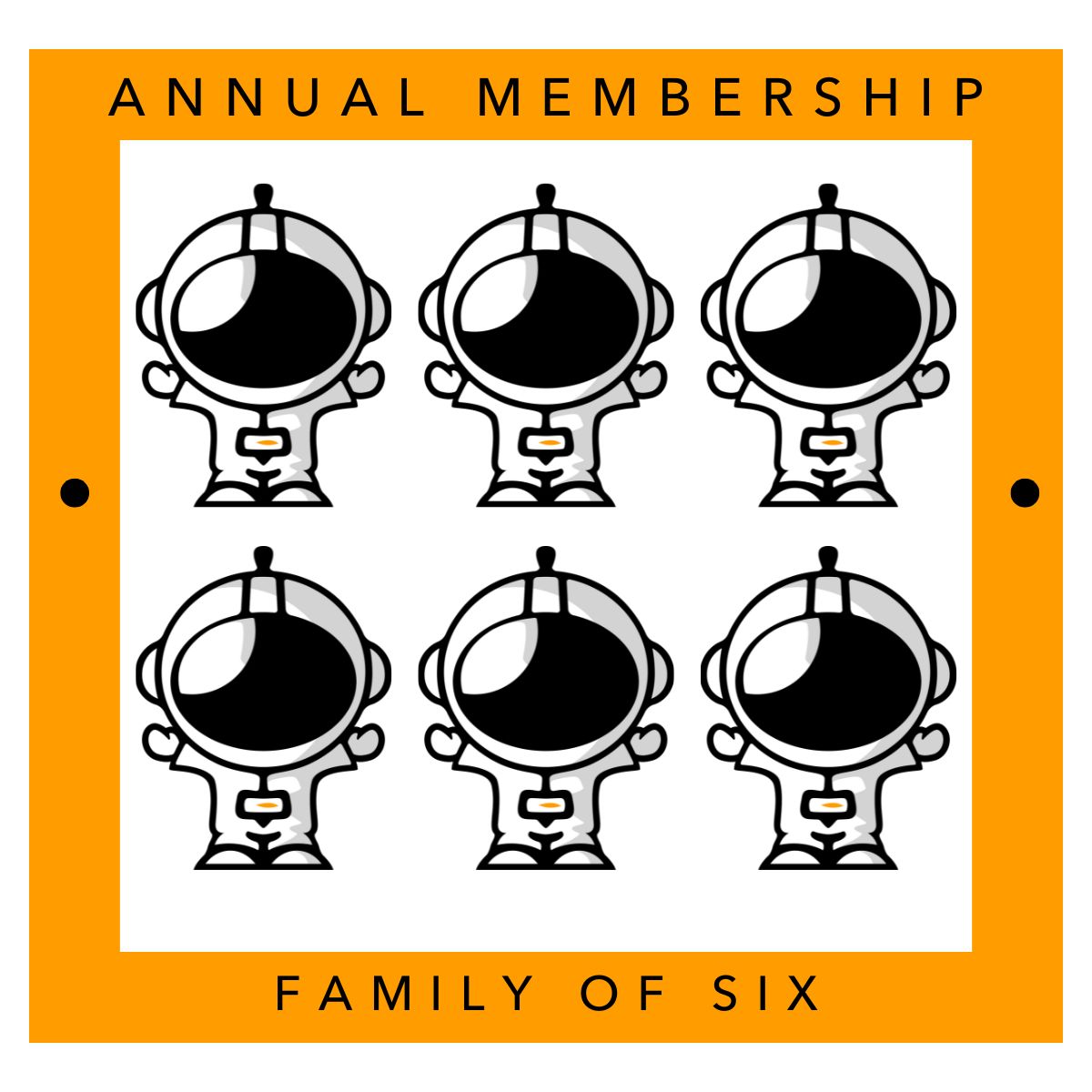 Annual Membership - Family of 6