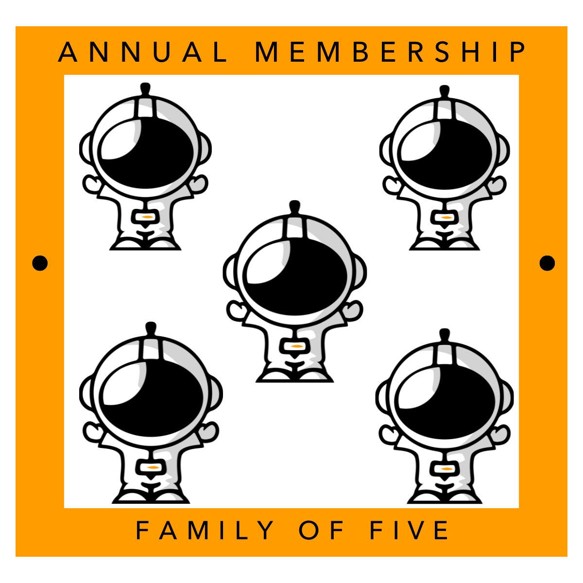Annual Membership - Family of 5